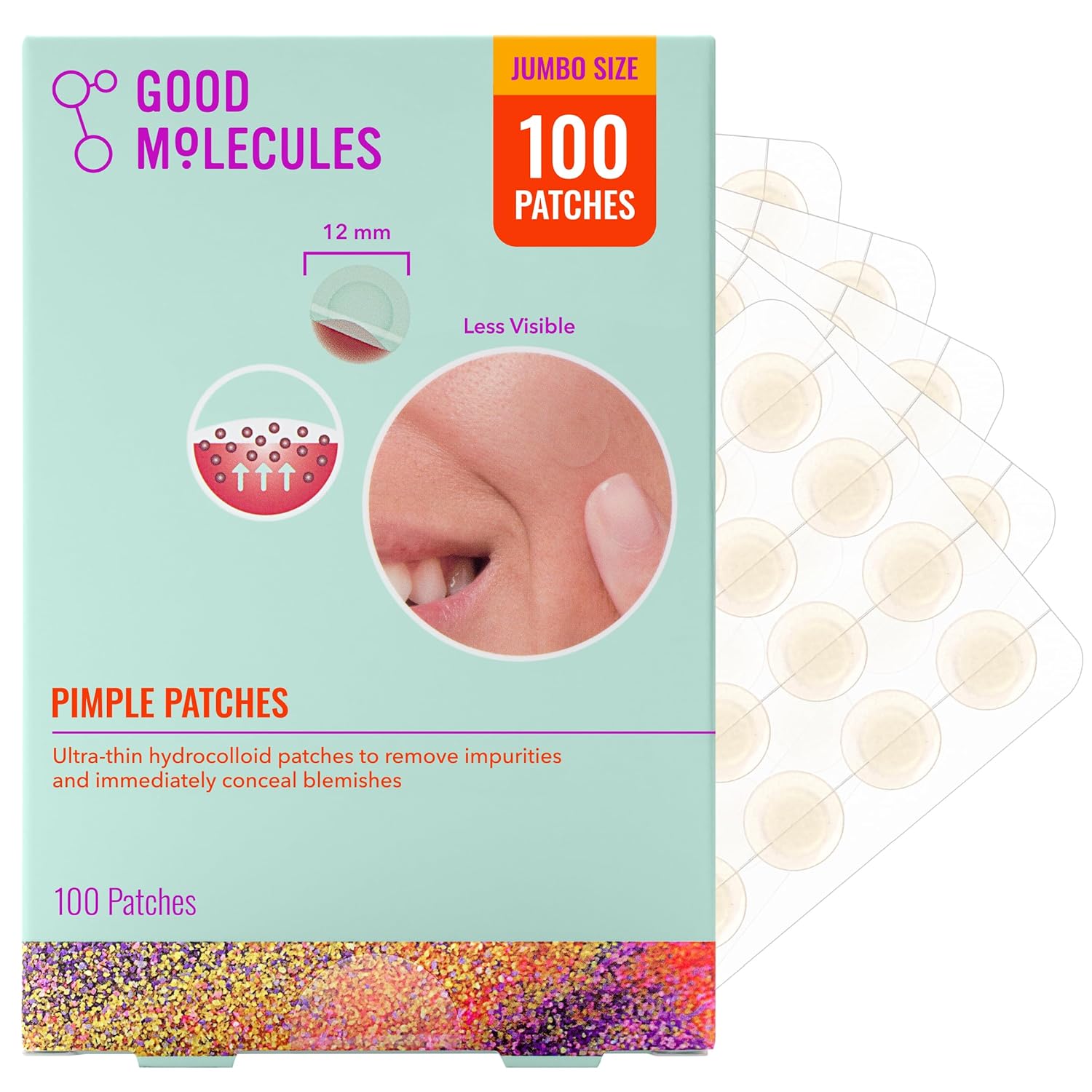 Producto Good Molecules Parches Para Acne